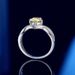 Setting Sliver Crown Diamond Ring Moissanite Ring_ipsvogv.com