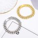 Hip Hop Men's Full Diamond Bracelet Environmentally Friendly Electroplating Hiphop Domineering Bracelet Jewelry_ipsvogv.com
