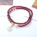 Natural Garnet Safety Clasp Elastic Bracelet Pink Tourmaline Gift Net Red Same Style_ipsvogv.com