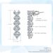 Unisex full diamond earrings for women, platinum plated zircon bridal engagement earrings,popular earrings_ipsvogv.com