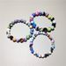 Flame Agate Cosmic Planet Starry Sky Natural Stone Beads Friendship Bracelet For Men And Women_ipsvogv.com