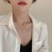 Simple Love Titanium Steel Necklace Female Niche Design Sense Gold Clavicle Chain New Product Necklace Accessories Pendant_ipsvogv.com