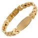 Simple wheat ear men's titanium steel bracelet jewelry anti static negative ion bracelet women's magnetic therapy bracelet_ipsvogv.com