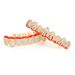 Body Jewelry New Hip Hop Braces Eight Teeth Red Flame Braces Zircon Personalized Halloween Costume Accessories_ipsvogv.com