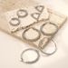 Women's Jewelry Simple Personality Steel Beads, Stainless Steel Cross Border Jewelry, Stall Earrings, High End Hoop Earrings_ipsvogv.com