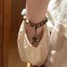 New Chinese Ancient Ceramic Beaded Women's Light Luxury, High-end Feeling, Handmade Woven Bracelet, Ethnic Style Jewelry_ipsvogv.com