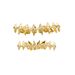 Unisex Jewelry Fashion star chain braces personalized star splicing upper and lower teeth versatile rap cool tooth ornamentsHIPHOP tooth_ipsvogv.com