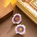 Forest Style Sweet And Exquisite Small Fragrance Wind Drop Glaze Enamel Flower For Women, Versatile Temperament,_ipsvogv.com