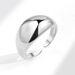 Hot Selling Round Smooth Open Men's High-end Hip-hop Niche Index Finger Personality Tail Ring Women_ipsvogv.com