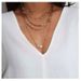 Personality Special Shaped Pearl Pendant Gold Multi Layer Necklace Female Simple Jewelry Necklace_ipsvogv.com