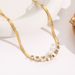 Titanium steel, zircon, personalized collarbone chain, non fading necklace, women's high-end feeling, light luxury,_ipsvogv.com