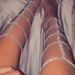 multi-row rhinestone foot ring sexy diamond charming body chain trend nightclub flash ladies chain_ipsvogv.com