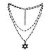 Jewelry Halloween Dark Bat Spider Pendant Retro Fashion Necklace_ipsvogv.com
