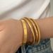 Charm Bracelets High Grade Stainless Steel Zircon Metal Bracelet For Women Niche Retro Personality Simple Versatile Temperament Fashion Jewelry_ipsvogv.com