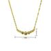Hot Selling Colorful Simple And Fashionable Zircon Pendant Necklace European And American Colored Gemstone Zircon Pendant Copper Necklace_ipsvogv.com