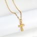 Women's Jewelry Niche Design Personality Cross Pendant All Match Trend Clavicle Chain Street Style Titanium Steel Matching Necklace_ipsvogv.com