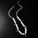 Hip Hop Punk Rivet Spliced Pearl Necklace, Female Trendy Couple, Versatile Sweater Chain, Male_ipsvogv.com