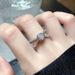 Open Women's New Zircon Ins Style Light Luxury Niche Design Advanced Fashion Personality Exquisite Ring Set_ipsvogv.com