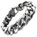 Men stainless steel 15mm Width Cuban Bracelet 19cm 20cm 21cm 22cm 23cm 24cm_ipsvogv.com