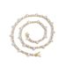 Women's Jewelry Mixed Tennis Chain Hip Hop Tennis Chain Stacked Heart Shaped Oval Splicing_ipsvogv.com