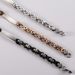 New Stainless Steel Men's Jewelry Flat Curved Tag Bracelet Hip Hop Non-Fading Cuban Emperor Chain High-End Feel_ipsvogv.com