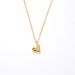 Valentine's Day Gift Light Luxury High End Small Love S925 Silver Plated K Gold Necklace Female_ipsvogv.com