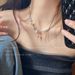 1054 Positive 【 Reviews ! 】 White Moonlight Cross Zircon Necklace For Women's Summer Sweet Cool Spicy Girl Style 【 】_ipsvogv.com