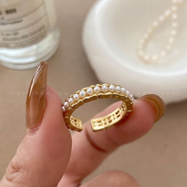 High Reviews 】 End 8590 【 Pearl Zircon Open For Women's Fashion, 2023 New Light Luxury Internet Celebrity Personalized 【 】 Fashion,_ipsvogv.com