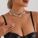 Pearl Crystal Zircon Love Pendant Collarbone Chain Fashion Light Luxury Winding Multi-layer Necklace Women_ipsvogv.com