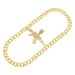Cool and exaggerated punk street dance, rap, dressing with guns, pendants, necklaces, trendy men's nightclubs, Cuban_ipsvogv.com