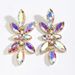 Light luxury style full diamond earrings fashionable personality color rhinestone earrings high grade alloy earrings batch_ipsvogv.com