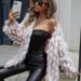Women's Clothing personalized contrasting pattern fur short coat for women fashion autumn and winter new style_ipsvogv.com
