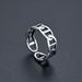 Unisex Pig Nose Ring Female Simple Fashion Cold Style Retro Old Open Ring Jewelry_ipsvogv.com