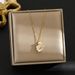 Stainless Steel Gold Plated Fashion Cute Crystal Swan Pendant Necklace For Women Princess Birthday Party Jewelry Gifts_ipsvogv.com