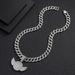 Hot Selling Full Diamond Wings Alloy Pendant Hip Hop Men's Fashion Personality Trendy Necklace_ipsvogv.com