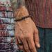 Hot Selling Handmade Beaded Skull Bracelet Men's Retro Style Turquoise Wood Beads Coconut Shell Bracelet Women_ipsvogv.com