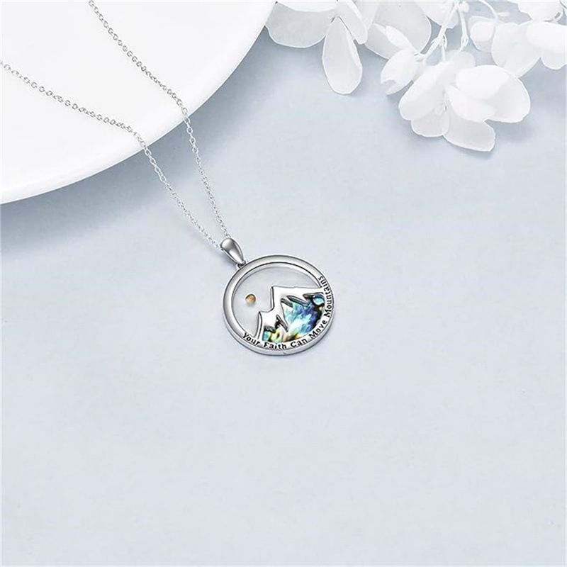Women's Jewelry Tainless Steel Bracelet Simple Inlaid Shell Mustard Seed Necklace_ipsvogv.com
