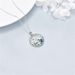 Women's Jewelry Tainless Steel Bracelet Simple Inlaid Shell Mustard Seed Necklace_ipsvogv.com