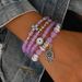 Fashion OL Cross Devil's Eye Palm Set Versatile Glass Bead Design Bracelet Jewelry_ipsvogv.com