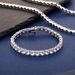 Zircon Tennis Chain Men's Necklace Niche Hip-Hop Jewelry Women's Bracelet_ipsvogv.com