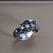 Unisex Retro Fishbone Ring Niche Hip Hop Ring Domineering Punk Classic Style_ipsvogv.com