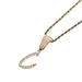 Hot Selling Fashion Versatile Copper Inlaid Zircon 26 English Letter Pendant Necklace For Women With Niche Design_ipsvogv.com
