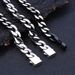 Men's Jewelry Hip Hop Accessories Fashion Stainless Steel Cuban Chain Simple Titanium Steel Bracelet Men_ipsvogv.com