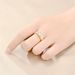 New Style Titanium Steel Men's Fashion Micro Set Zircon Couple Ring Diamond Hand Jewelry_ipsvogv.com