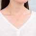 Valentine's Day Gift Light Luxury High End Small Love S925 Silver Plated K Gold Necklace Female_ipsvogv.com