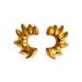 Hot Sale Real Gold Electroplated Titanium Steel Sun Bone Retro Fashionable Earrings_ipsvogv.com