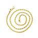 Trendy Hip-Hop Jewelry Gold-Plated Full Diamond Rabbit Pendant Fashion Versatile Titanium Steel Necklace Accessories_ipsvogv.com