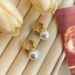 new simple pearl earrings cold style high-end fashion personality versatile temperament earrings_ipsvogv.com