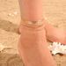 Fashion Accessories Summer Hot Style Creative Fish Scale Flat Snake Three Piece Set Ankle Chain_ipsvogv.com