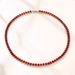 Kérastase Hip-Hop Copper Inlaid Zircon Row Necklace INS Tennis Chain Multiple Specifications Oval 4*6 Colorful_ipsvogv.com